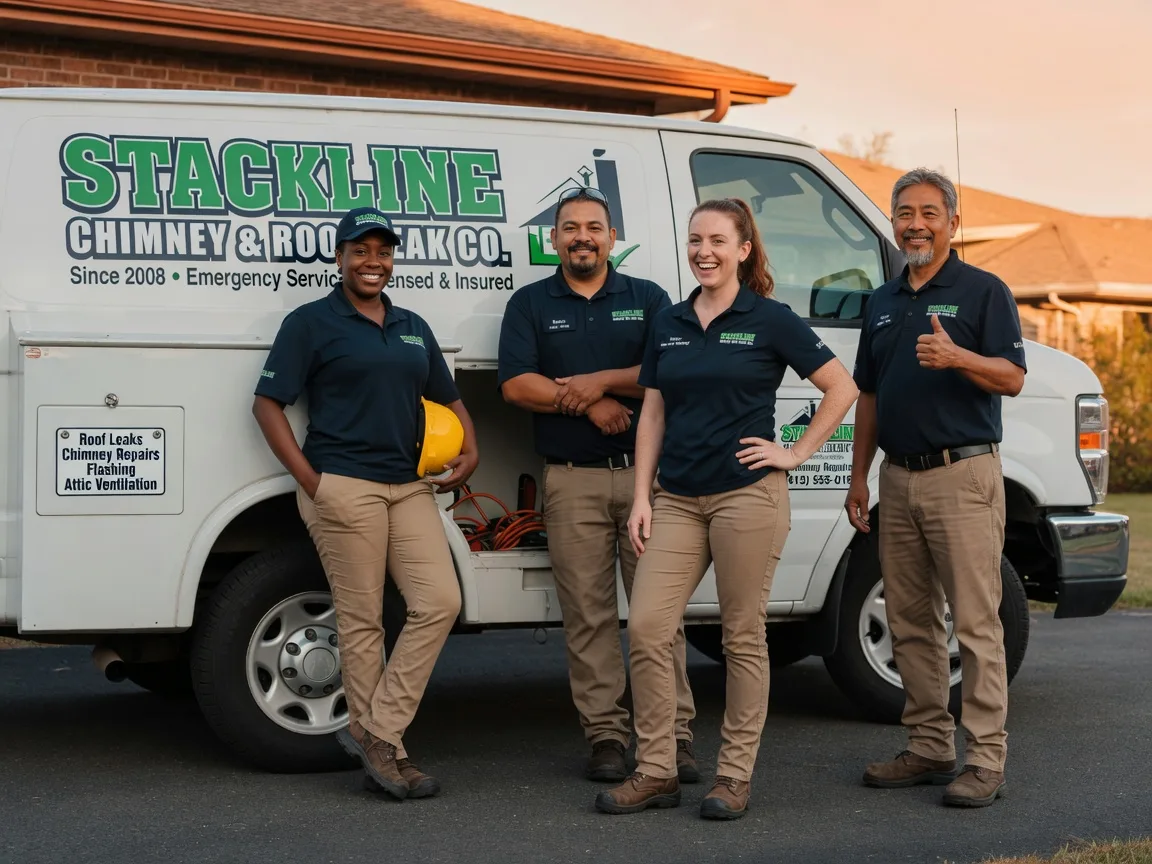 Chimney flashing repair company in Springboro, OH